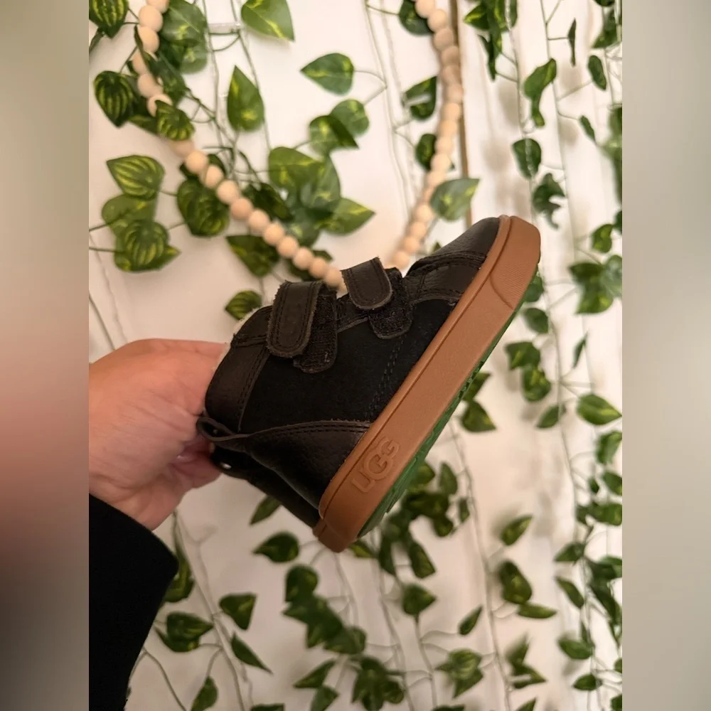 UGG Black and Brown Kids Boots